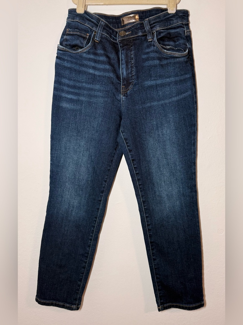 Kut From The Kloth Women's Reese High Rise Ankle Straight Leg Jeans - Size 6P